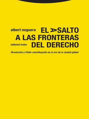 cover image of El asalto a las fronteras del Derecho